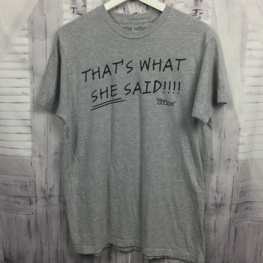 The Office "That's What She Said" Tee Shirt L